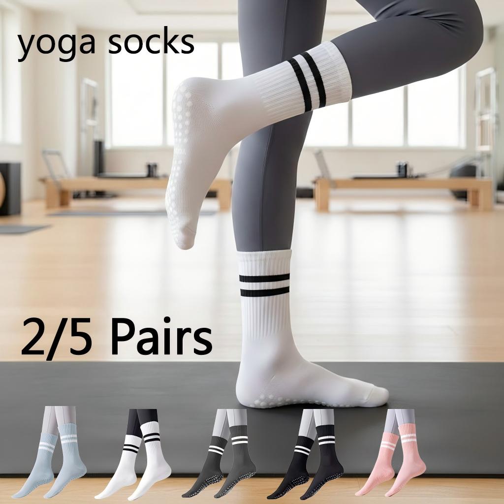 Knee High Sock Women - Women Non Slip Yoga Socks, Grippy