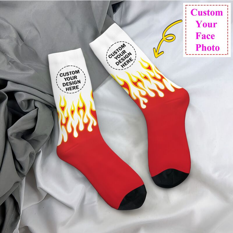Dress Sock Men - Personalize Custom Your Design Dress Socks