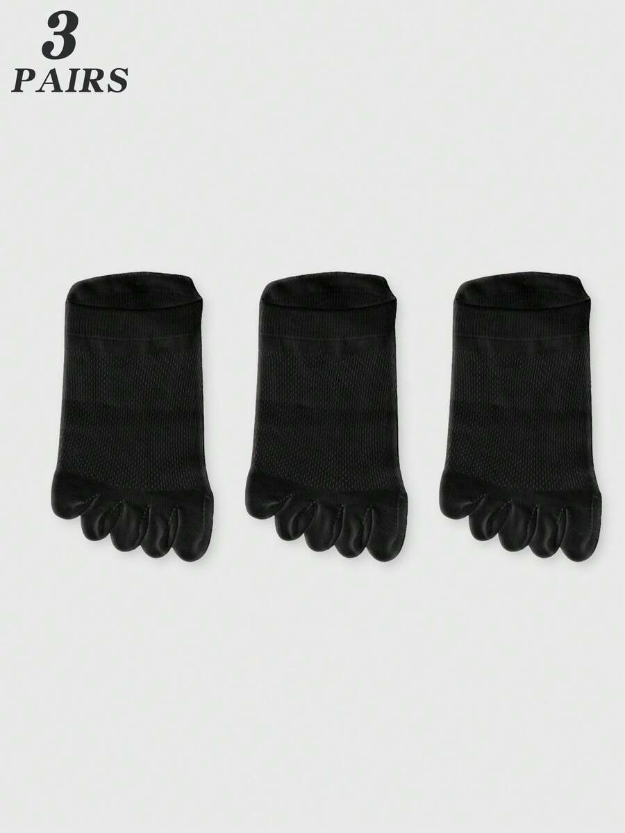 3 Pairs White Mesh Toe Socks F - Ankle Sock Low Cut บทวิจารณ์และราคา