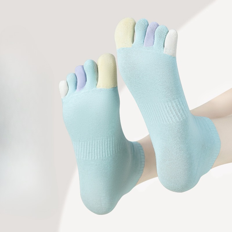 6 pairs Summer thin breathable - Toe Sock Split บทวิจารณ์และราคา