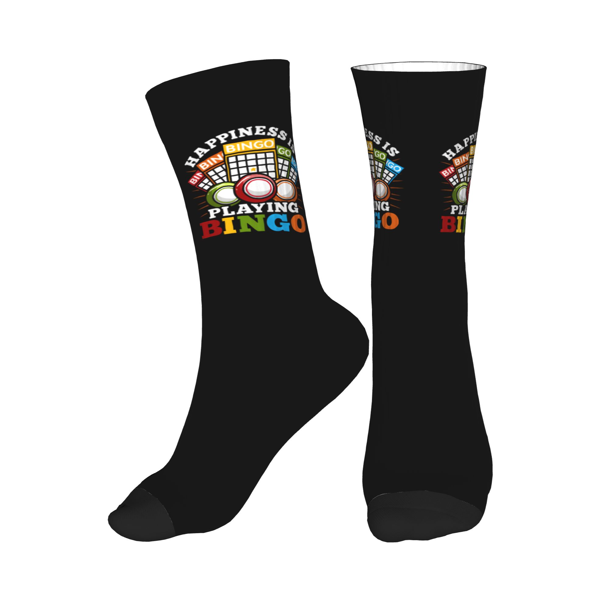 Hot Game Bingo Dress Socks Men - Dress Sock Men บทวิจารณ์และราคา