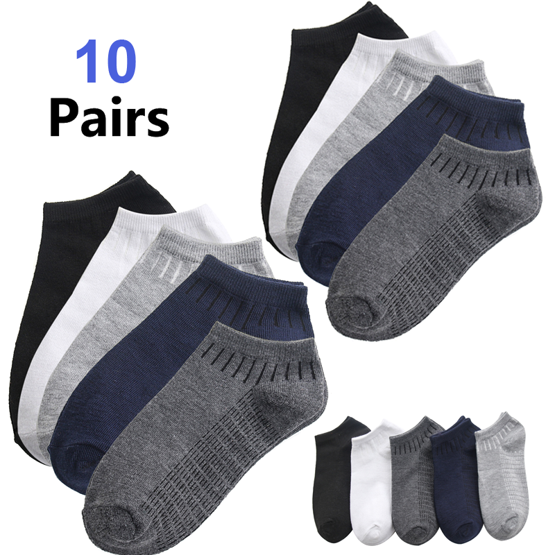5/10 Pairs Men's Ankle Socks A - Ankle Sock Low Cut บทวิจารณ์และราคา