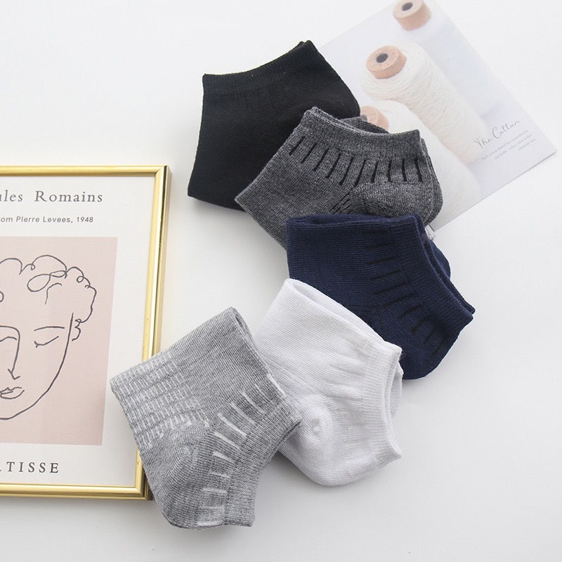 5/10 Pairs Men's Ankle Socks A - Ankle Sock Low Cut บทวิจารณ์และราคา