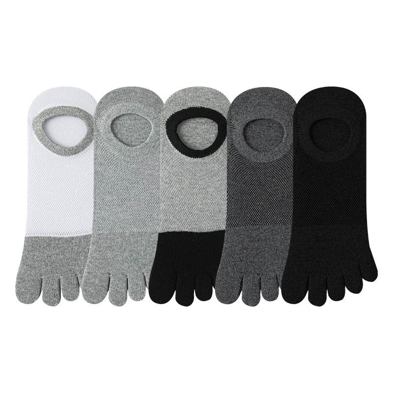 5 Pairs Men's No Show Toe Sock - Toe Sock Split บทวิจารณ์และราคา