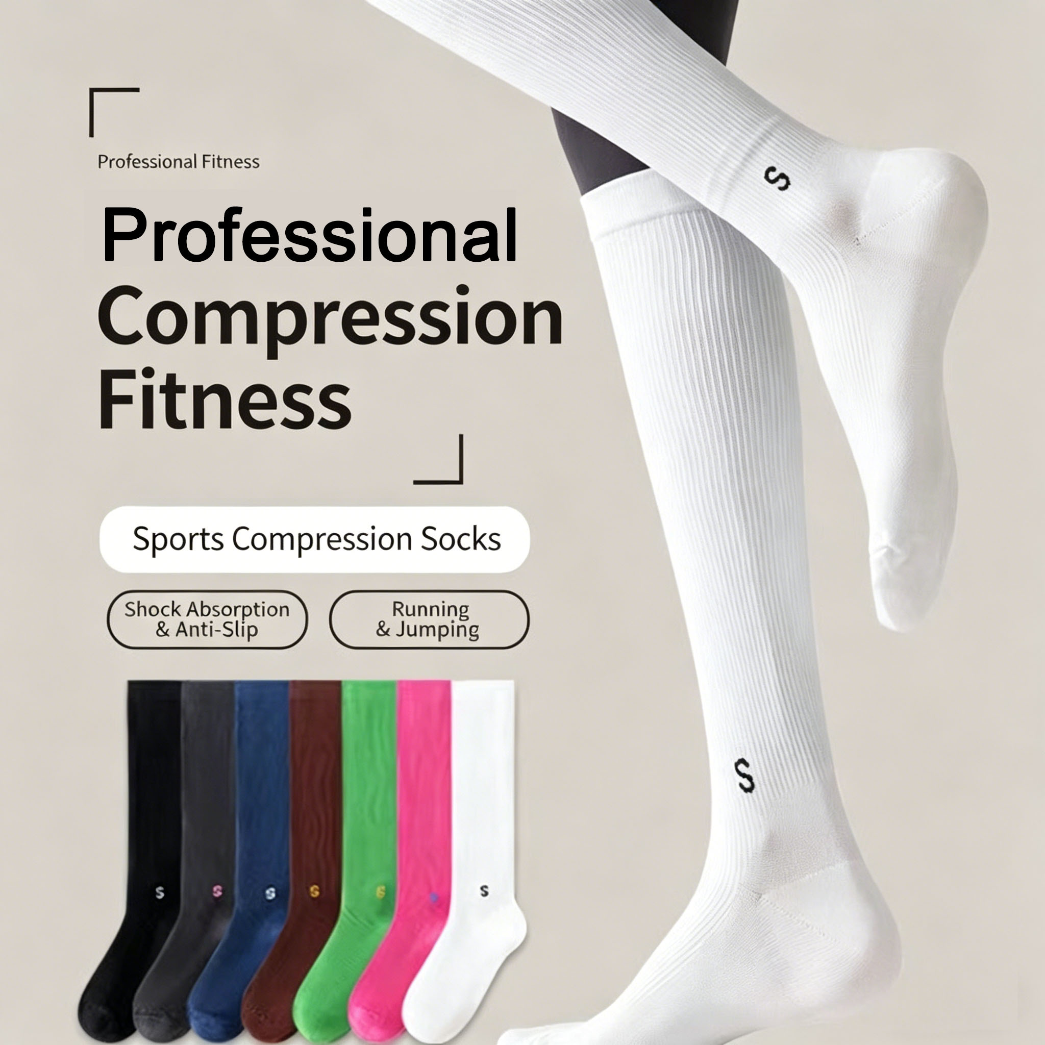 Professional Sports Compressio - Compression Sleeve Calf บทวิจารณ์และราคา