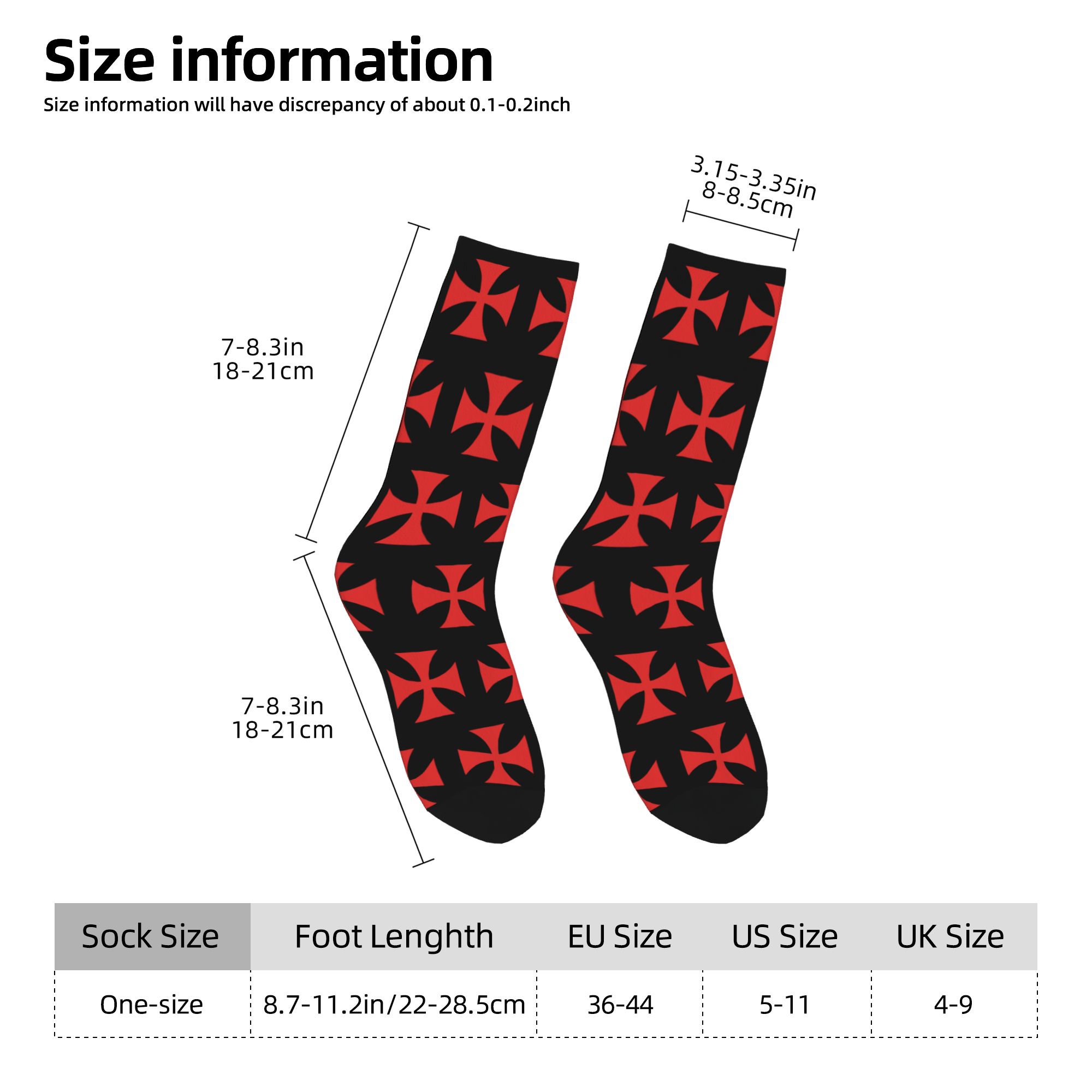 Custom Red Templar Cross Knigh - Dress Sock Men บทวิจารณ์และราคา