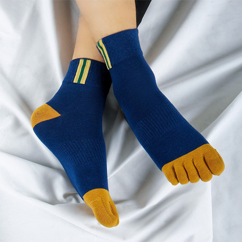 5 Pair Men's Casual Five-Toe C - Toe Sock Split บทวิจารณ์และราคา