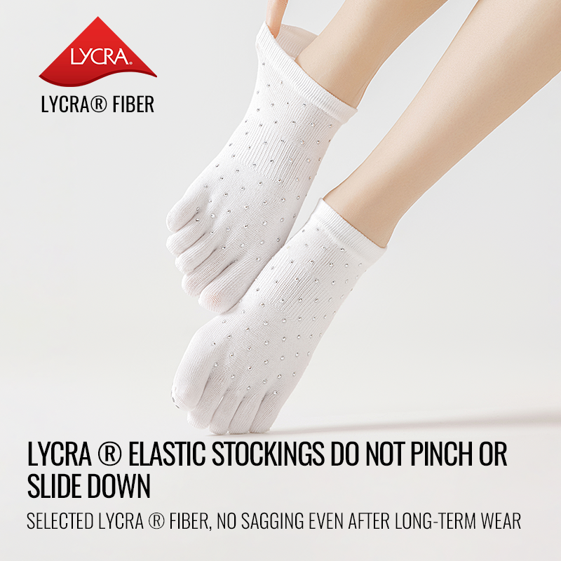 MiiOW Non-Slip Grip Pilates So - Toe Sock Split บทวิจารณ์และราคา