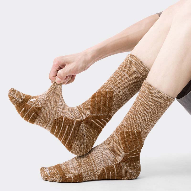 50% Merino Wool Socks Warm Hik - Wool Hiking Sock บทวิจารณ์และราคา