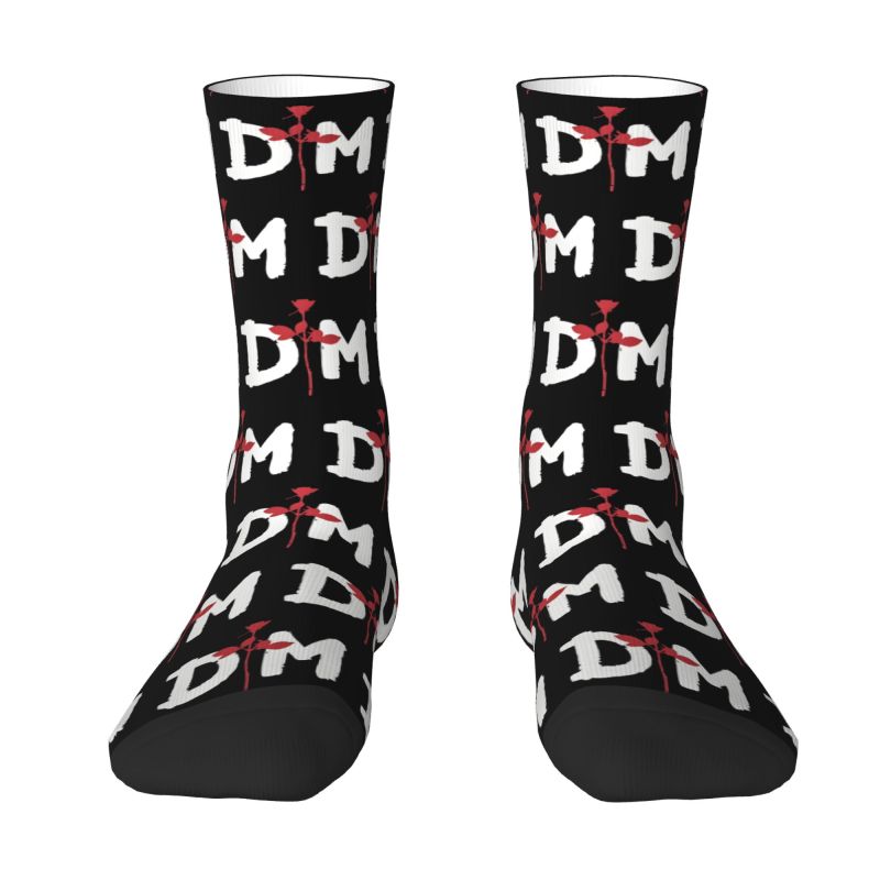 Custom Depeche Mode Mens Crew  - Dress Sock Men บทวิจารณ์และราคา