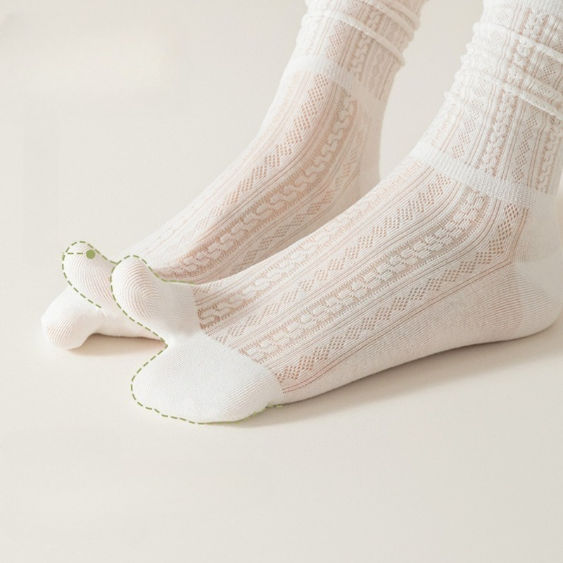 5 Pairs Split-toe Socks Women  - Toe Sock Split บทวิจารณ์และราคา