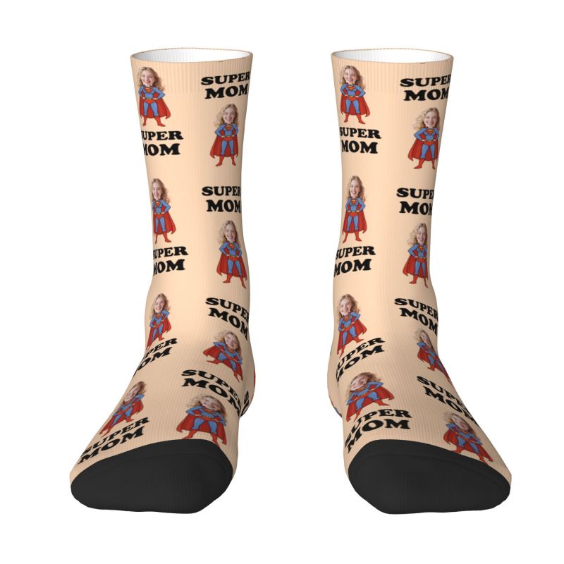 Super Mom Custom Mens Crew Soc - Dress Sock Men บทวิจารณ์และราคา