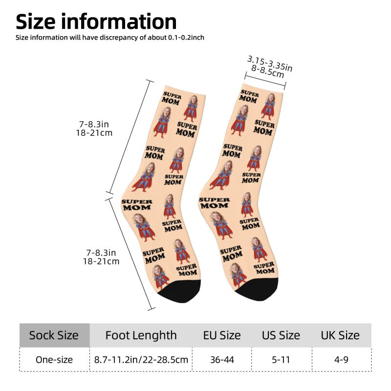 Super Mom Custom Mens Crew Soc - Dress Sock Men บทวิจารณ์และราคา