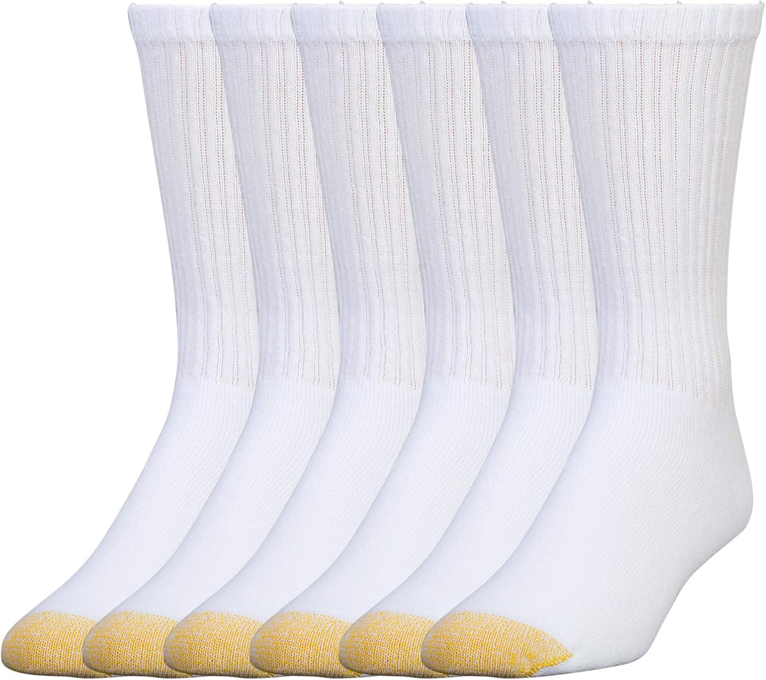 Men's Cotton Crew Athletic Soc - Cotton Crew Sock Pack บทวิจารณ์และราคา