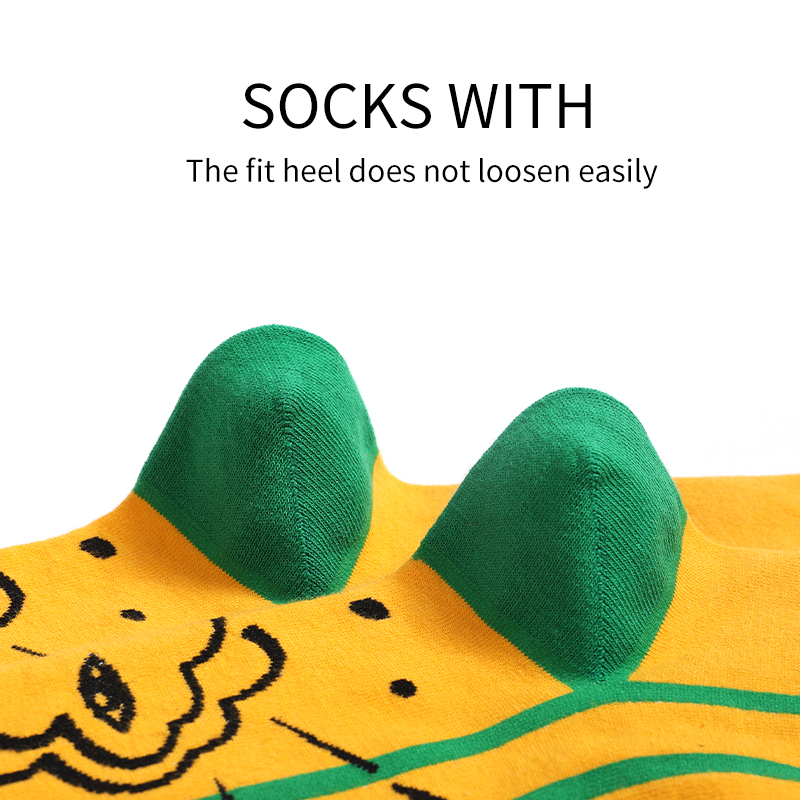 5Pairs Mens Fun Dress Socks, P - Cotton Crew Sock Pack บทวิจารณ์และราคา