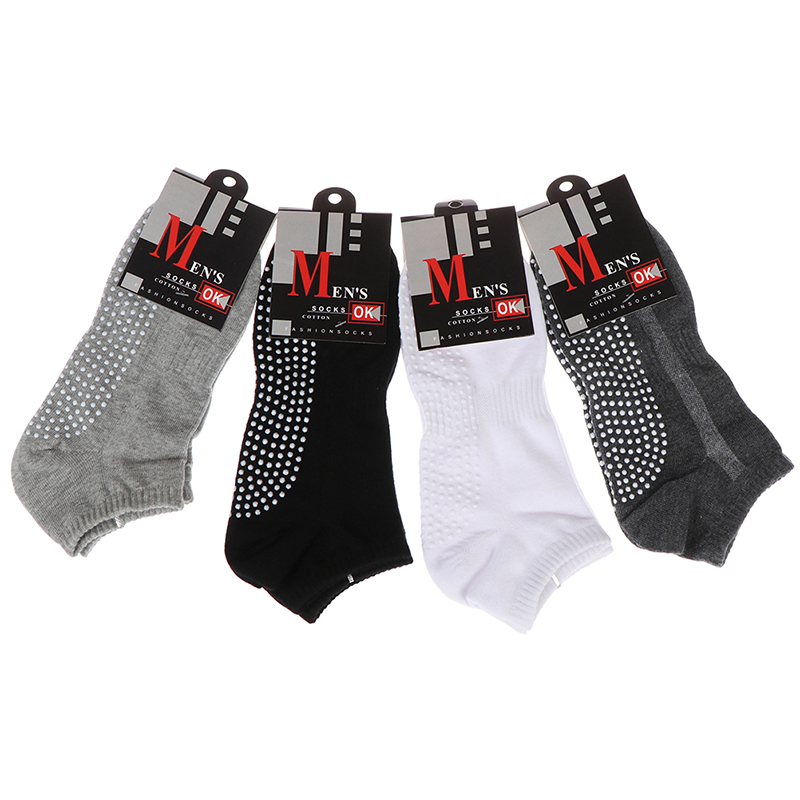 NEW 1pair High Quality Men's C - Grip Sock Yoga บทวิจารณ์และราคา