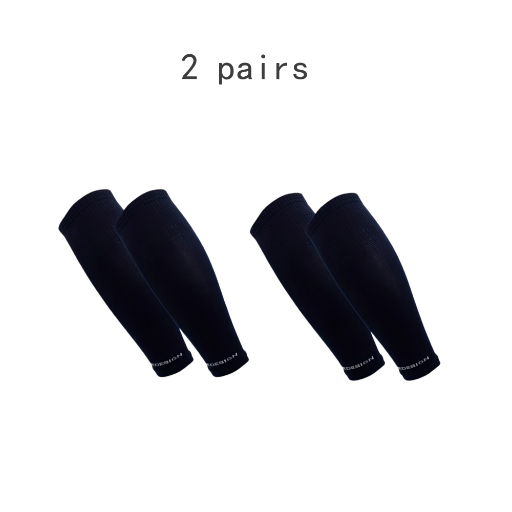 2 pairs of sports leg guards,  - Compression Sleeve Calf บทวิจารณ์และราคา