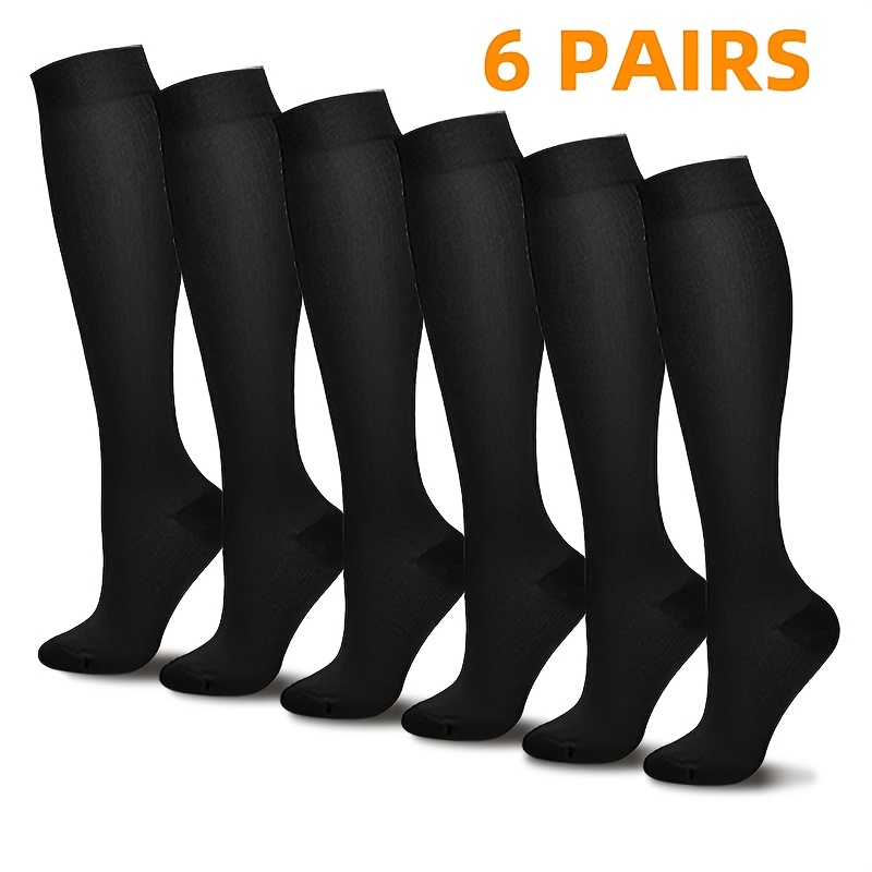 6 Pairs Mid-Calf Compression S - Wool Hiking Sock บทวิจารณ์และราคา
