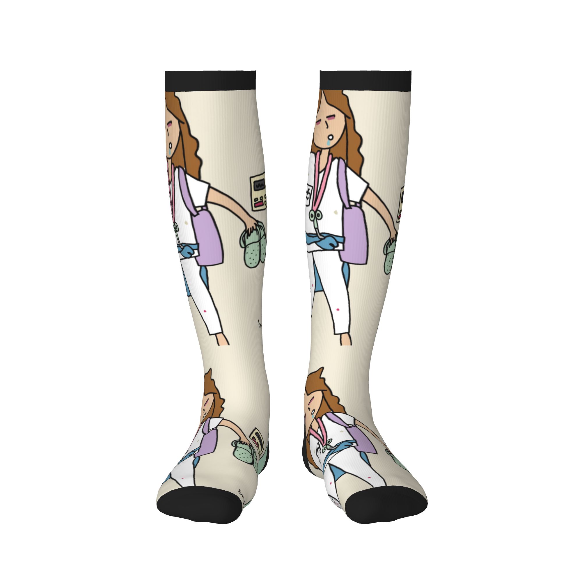 Enfermera En Apuros Doctor Nur - Compression Sock Medical บทวิจารณ์และราคา
