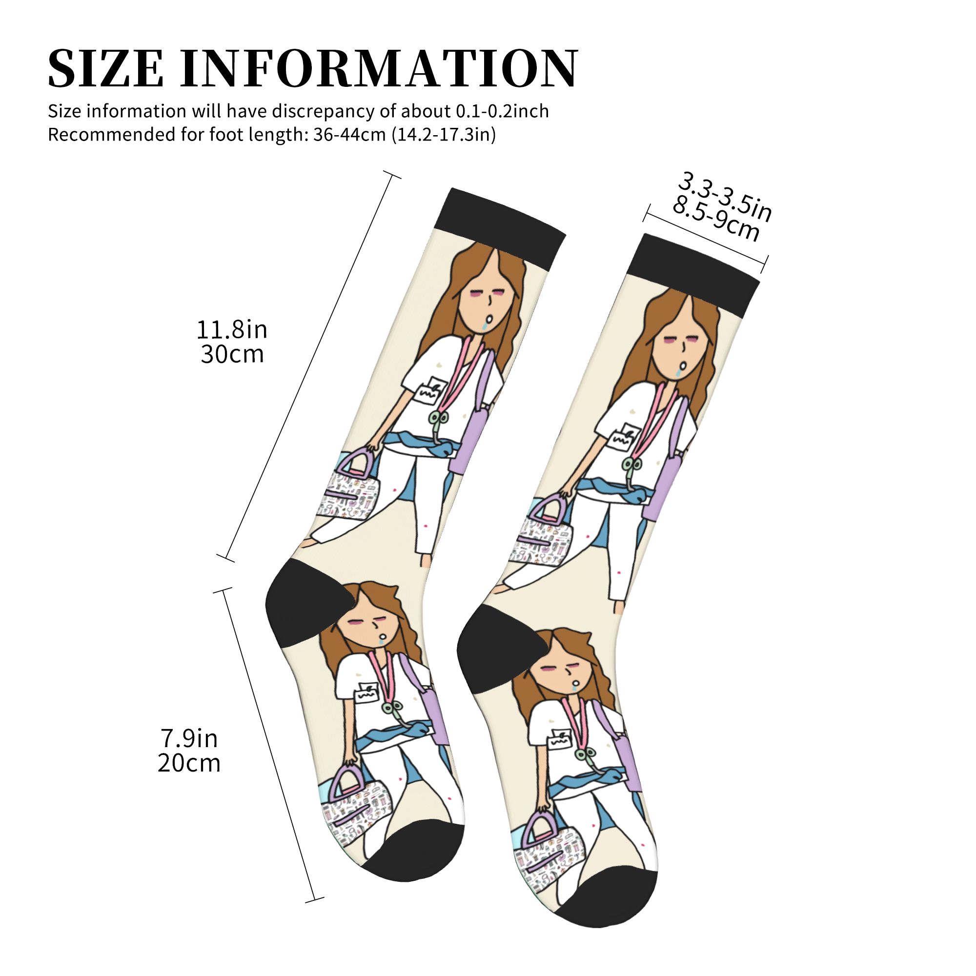 Enfermera En Apuros Doctor Nur - Compression Sock Medical บทวิจารณ์และราคา