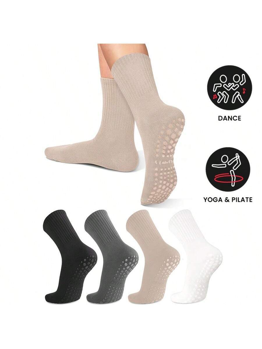 Womens Anti-Slip Yoga Socks Wi - Grip Sock Yoga บทวิจารณ์และราคา
