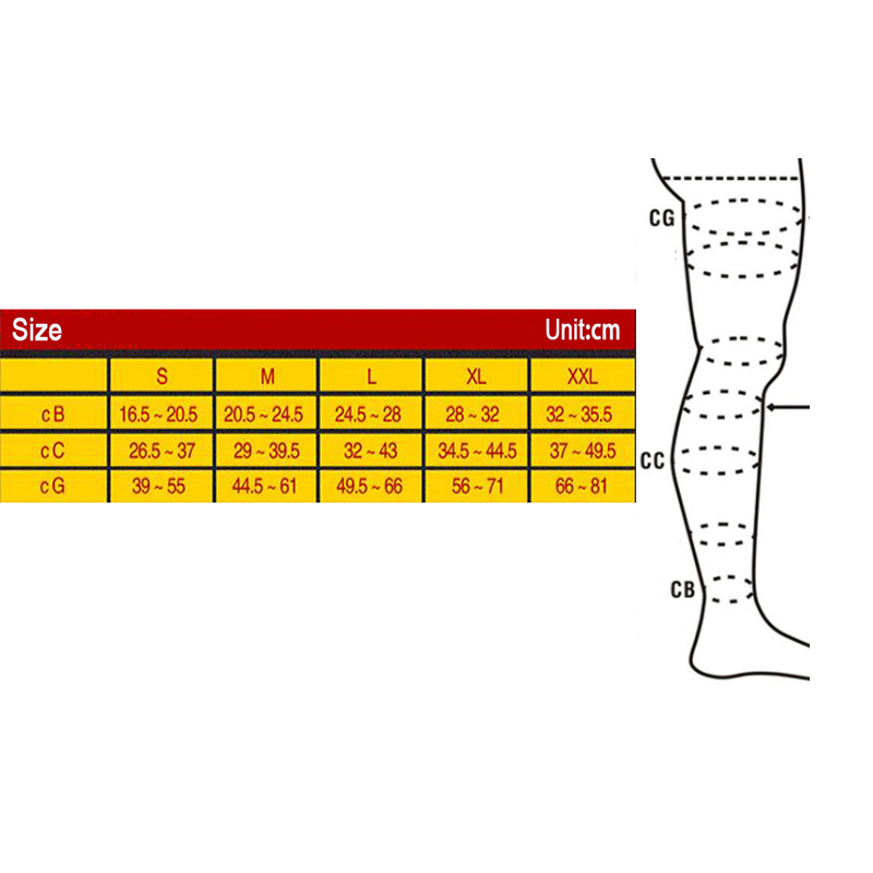 S-XL Compression Stockings Str - Compression Sleeve Calf บทวิจารณ์และราคา