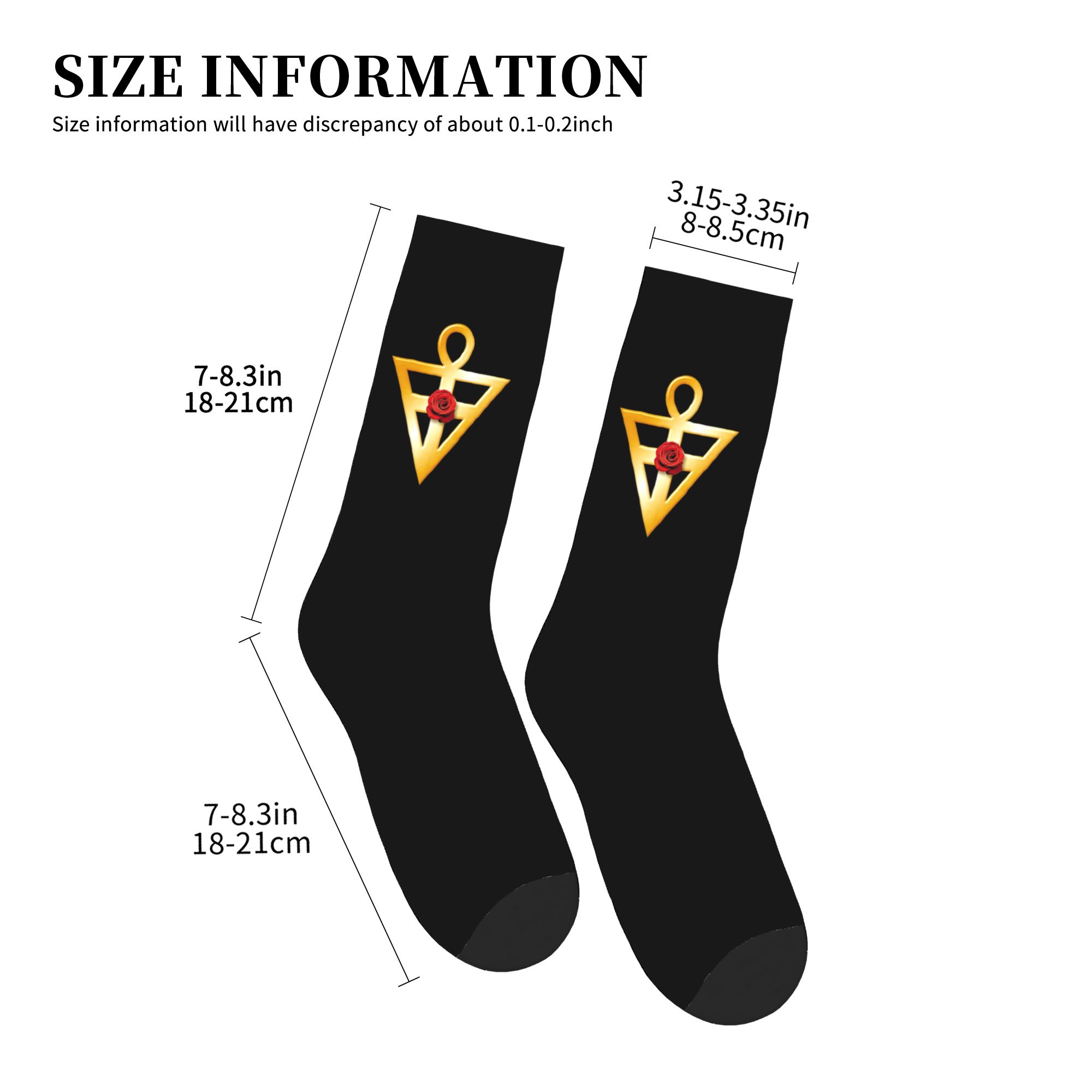 Emblem of the Rosicrucian Orde - Dress Sock Men บทวิจารณ์และราคา