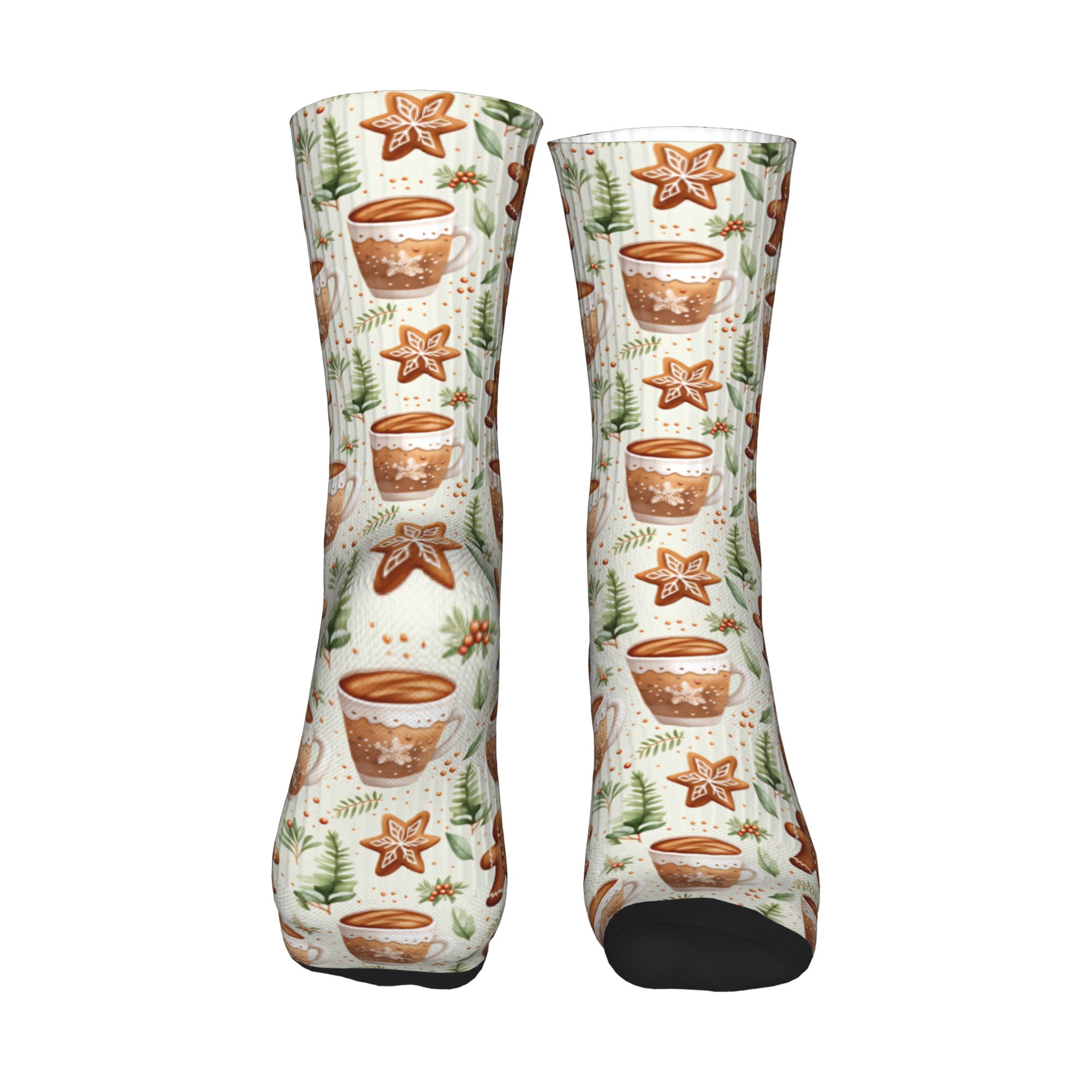 Christmas Gingerbread Man Hot  - Dress Sock Men บทวิจารณ์และราคา