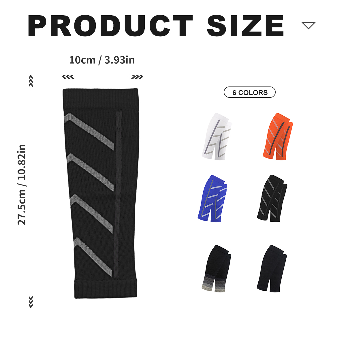 Compression Sports Socks Calf  - Compression Sleeve Calf บทวิจารณ์และราคา