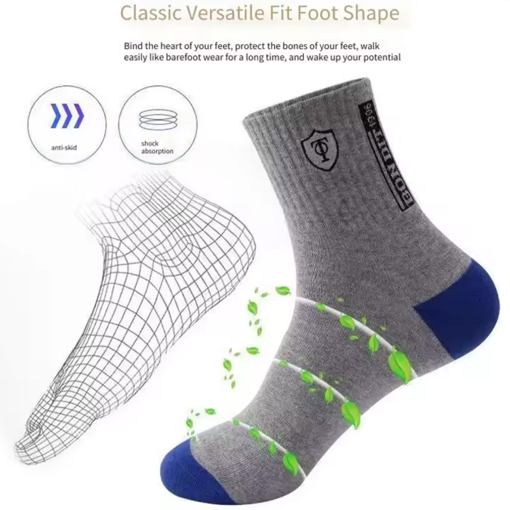 Men's 20-Pack Premium Thermal  - Cotton Crew Sock Pack บทวิจารณ์และราคา