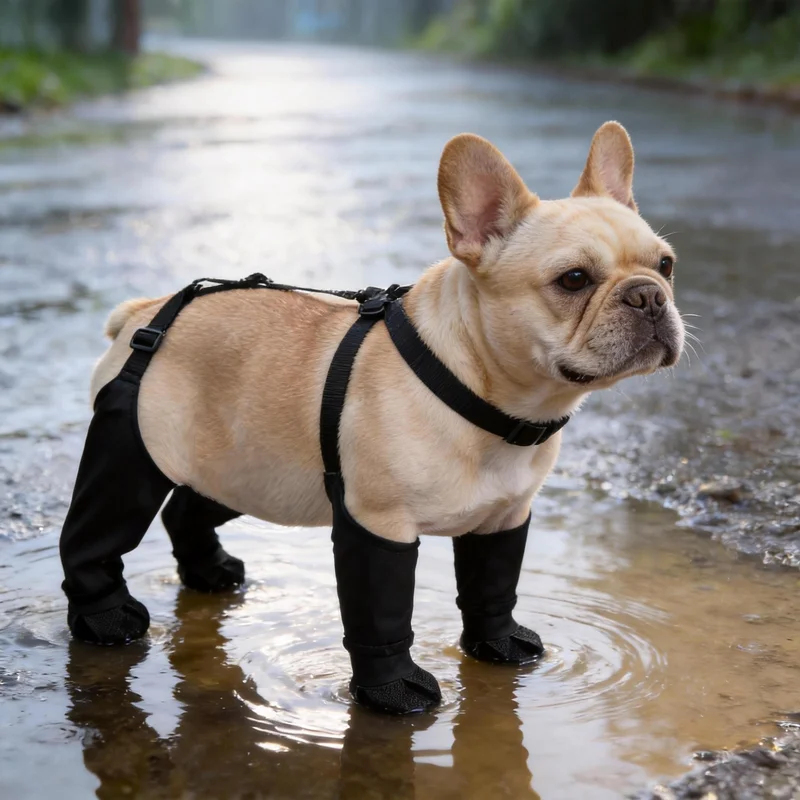 Waterproof Dog Boots Anti-Slip - Wool Hiking Sock บทวิจารณ์และราคา