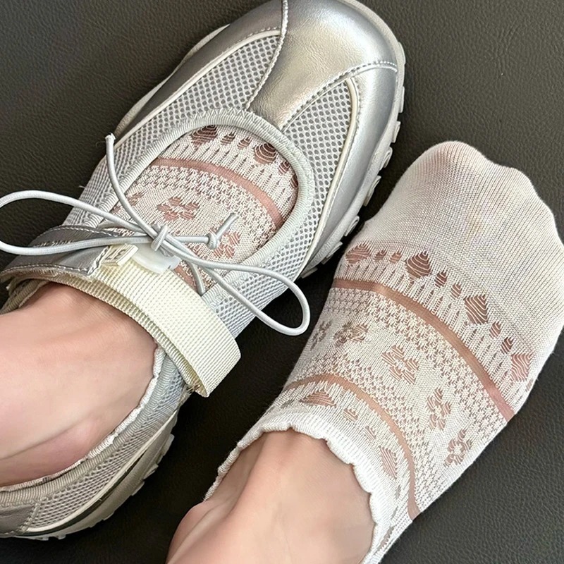 Lace Openwork Ballet Socks for - Invisibility Sock Loafer บทวิจารณ์และราคา
