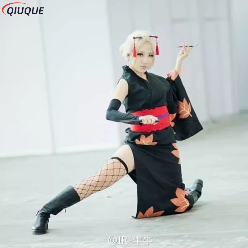 Tsukuyo Cosplay Costume Wig Ku - Fishnet Stocking Women บทวิจารณ์และราคา