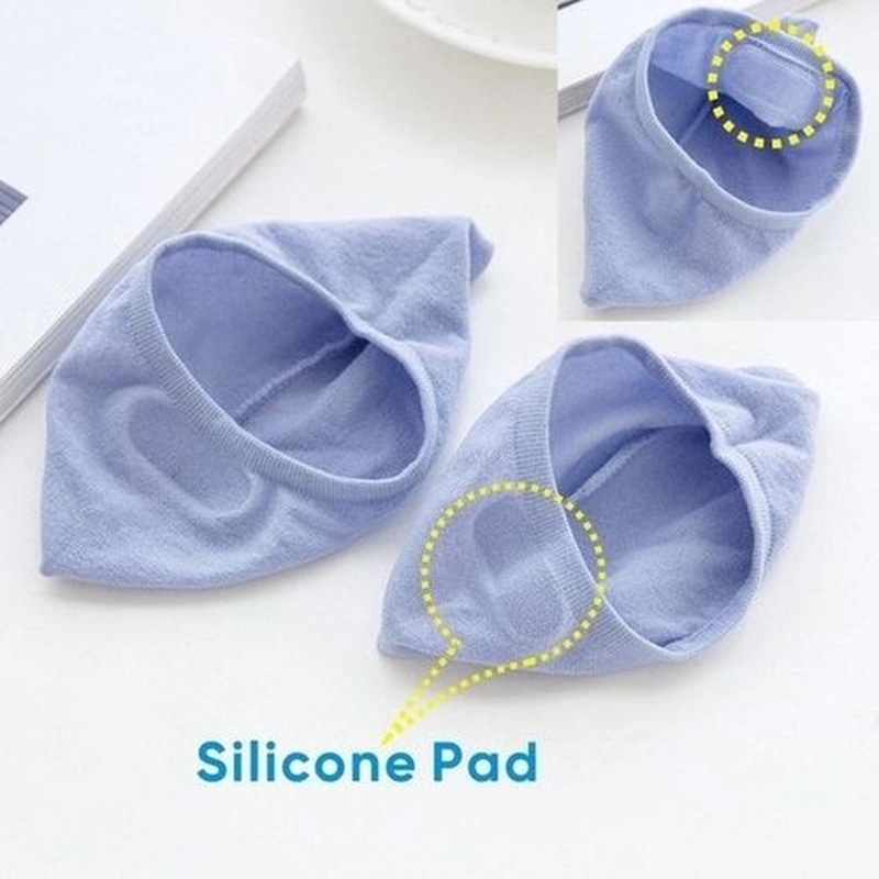 5 Pairs 10PCS Women Socks Nons - Invisibility Sock Loafer บทวิจารณ์และราคา