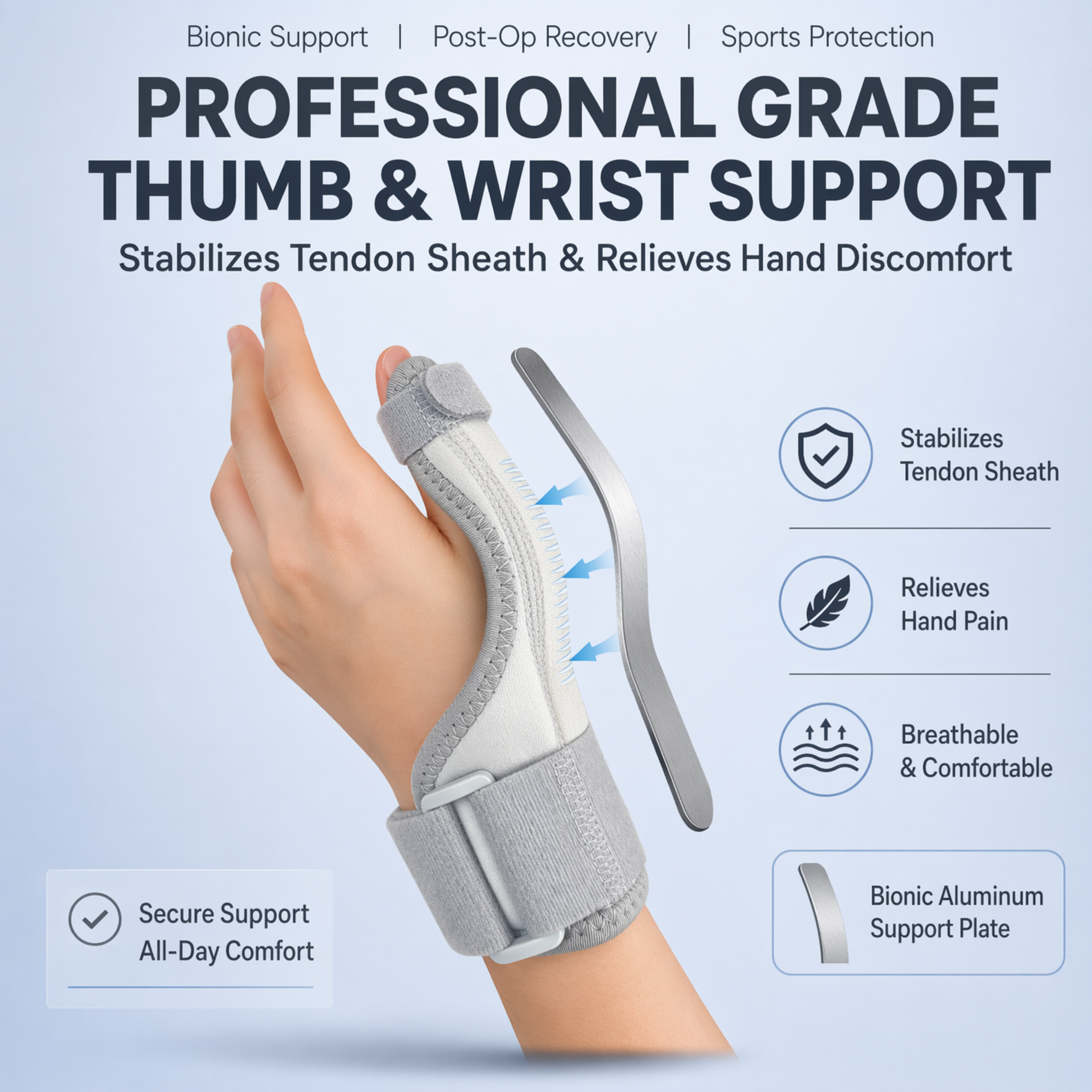 Trigger Thumb Immobilizer Spli - Ankle Brace Sock บทวิจารณ์และราคา
