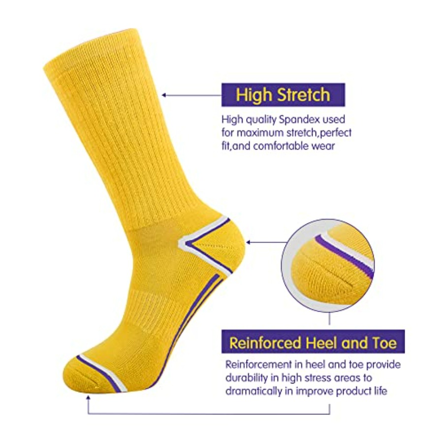 Mens 6 Pack Athletic Performan - Athletic Sock Cushion บทวิจารณ์และราคา