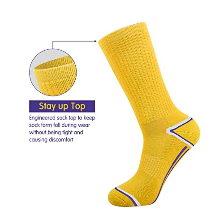 Mens 6 Pack Athletic Performan - Athletic Sock Cushion บทวิจารณ์และราคา