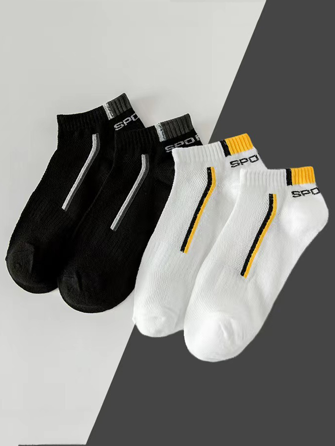 5/10/40Pair Men's Anti-Slip An - Ankle Sock Low Cut บทวิจารณ์และราคา