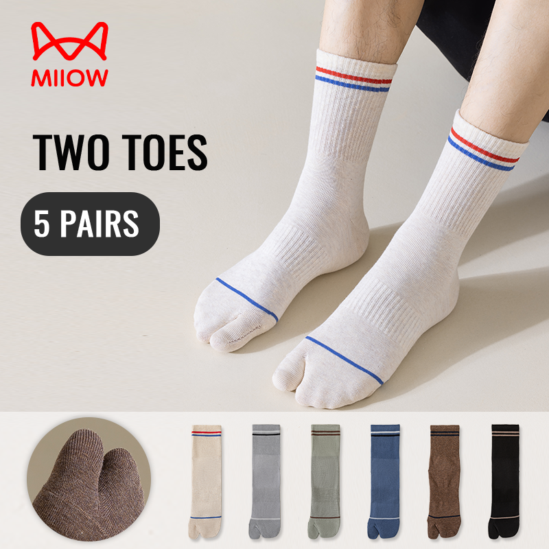 MiiOW Japanese Tabi Socks Spli - Toe Sock Split บทวิจารณ์และราคา