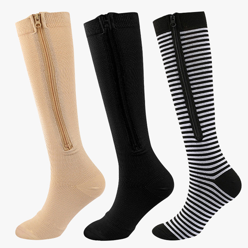 1 Pair Medical Zipper Compress - Compression Sock Medical บทวิจารณ์และราคา
