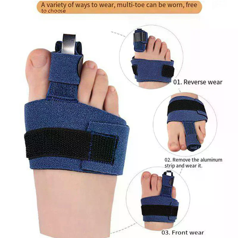 1Pcs Toe Corrector Toe Fractur - Ankle Brace Sock บทวิจารณ์และราคา