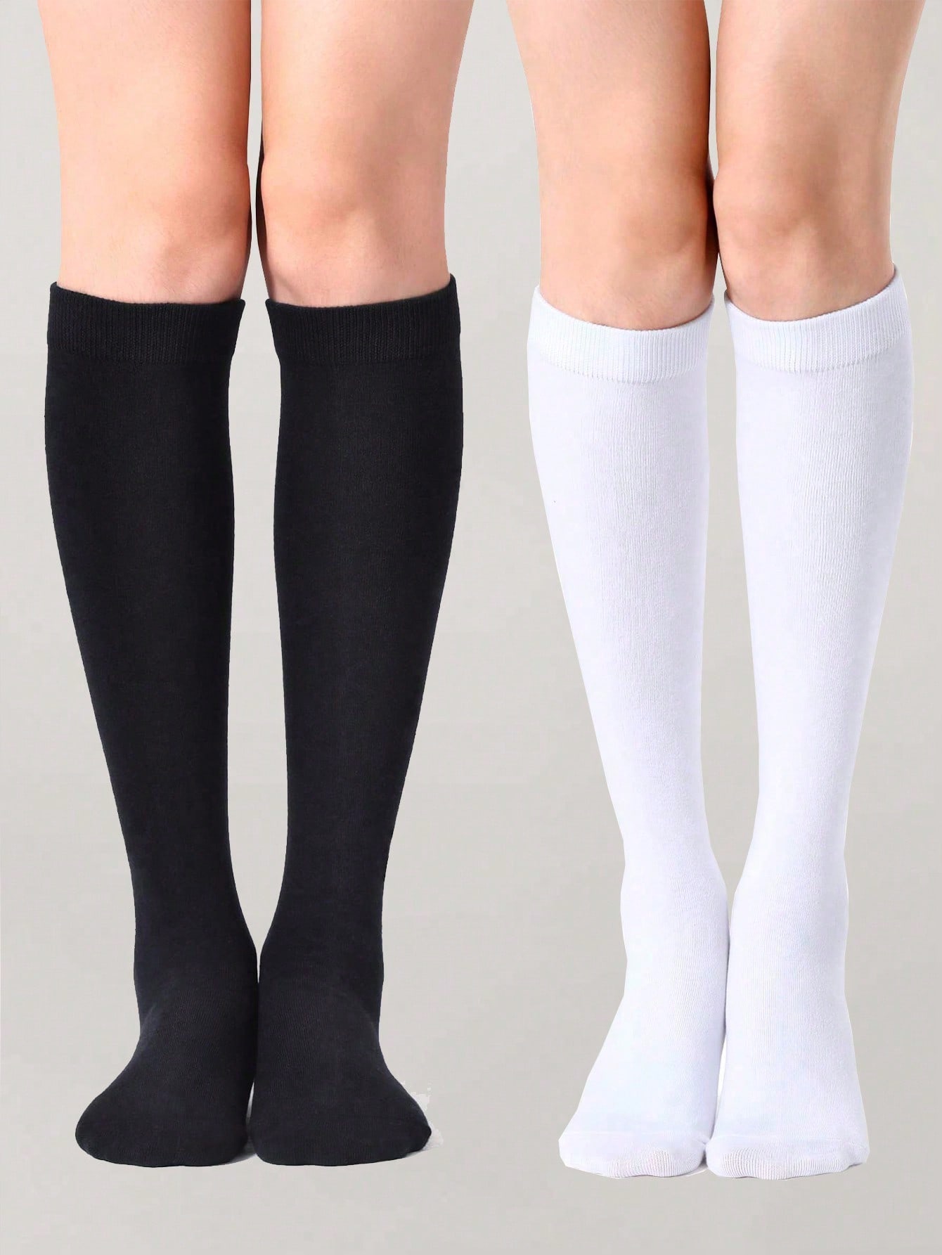 Women Soft Calf Socks Stocking - Knee High Sock Women บทวิจารณ์และราคา