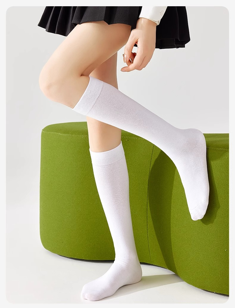 Women Soft Calf Socks Stocking - Knee High Sock Women บทวิจารณ์และราคา