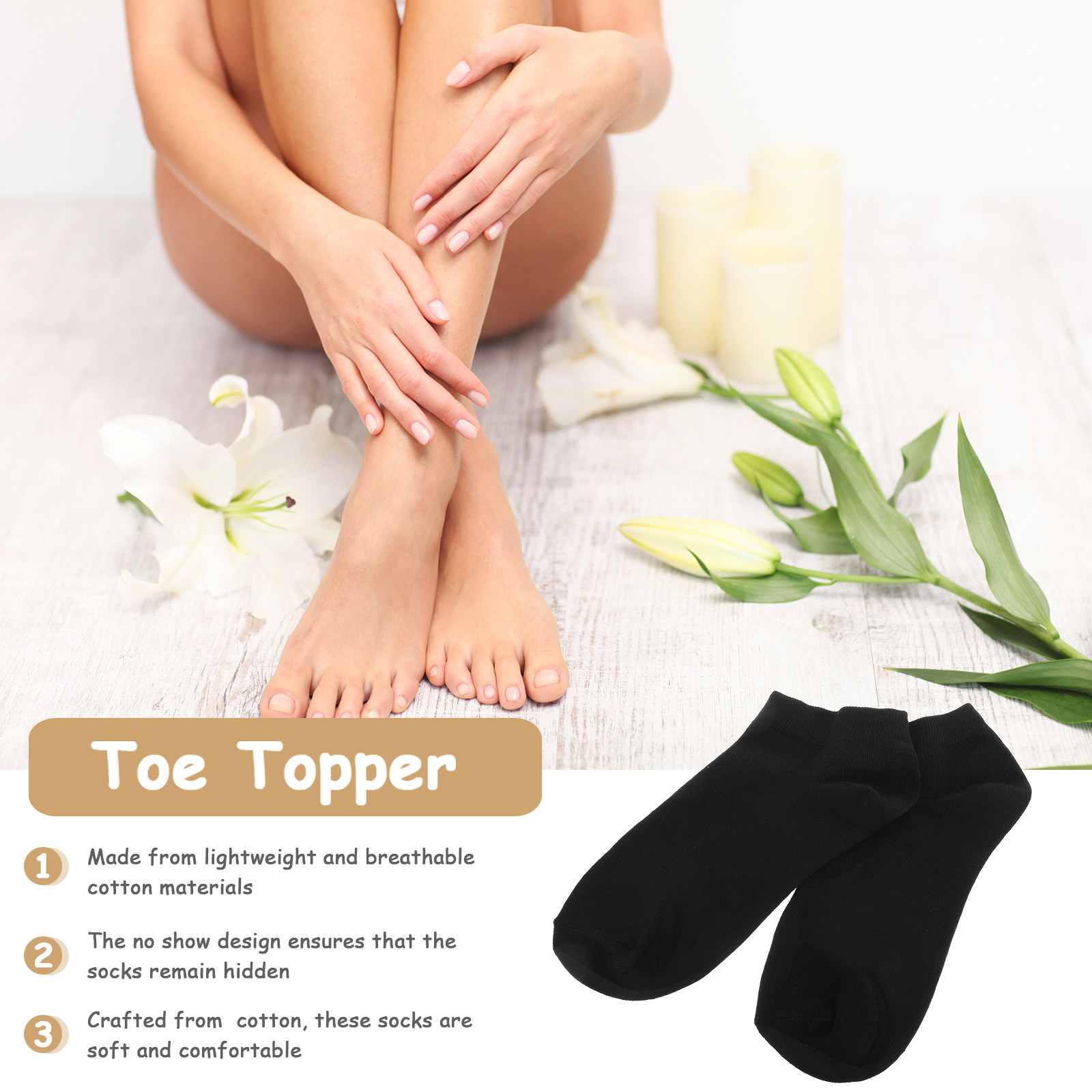 6Pairs Women Summer Socks Invi - Invisibility Sock Loafer บทวิจารณ์และราคา