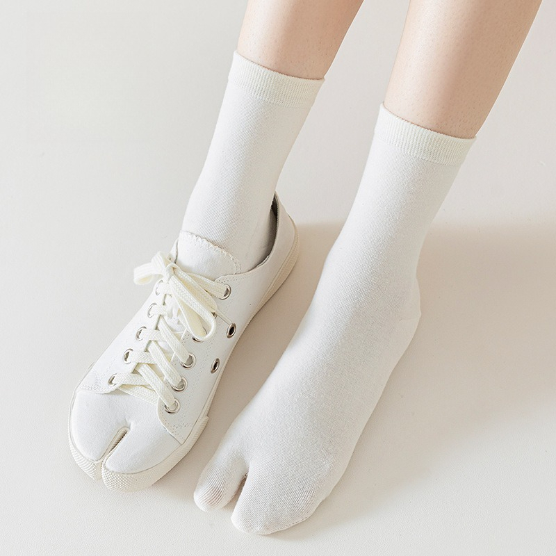 1Pair Cotton Tabi Socks Japane - Toe Sock Split บทวิจารณ์และราคา