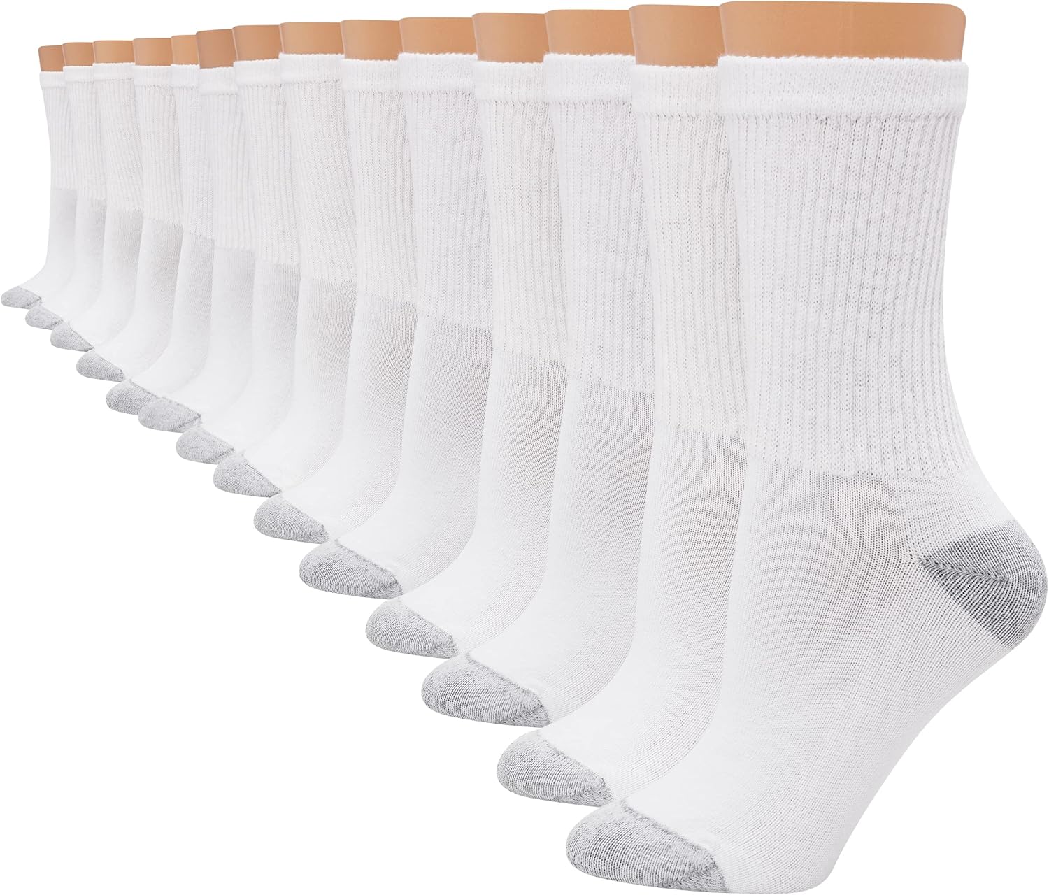 Women's Moisture-Wicking Cushi - Cotton Crew Sock Pack บทวิจารณ์และราคา