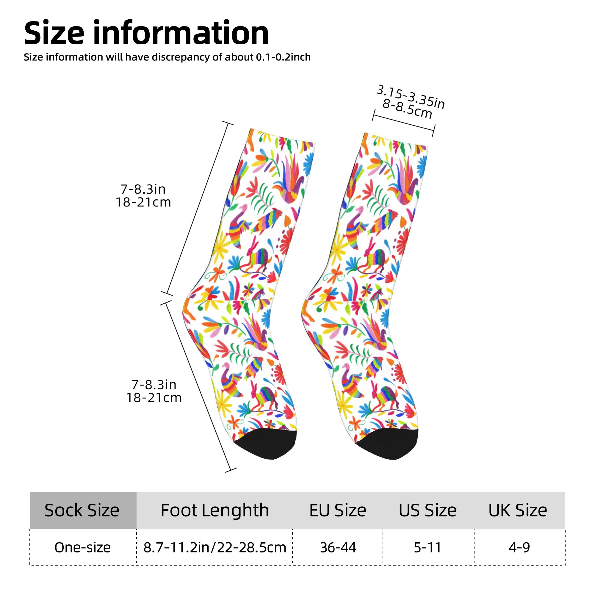 Custom Otomi Folk Mexican Art  - Dress Sock Men บทวิจารณ์และราคา