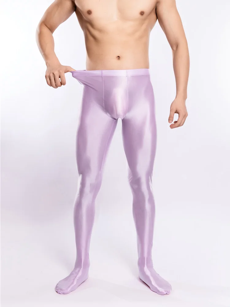 Men's Fitness Yoga Leggings Oi - Tights Pantyhose Sheer บทวิจารณ์และราคา