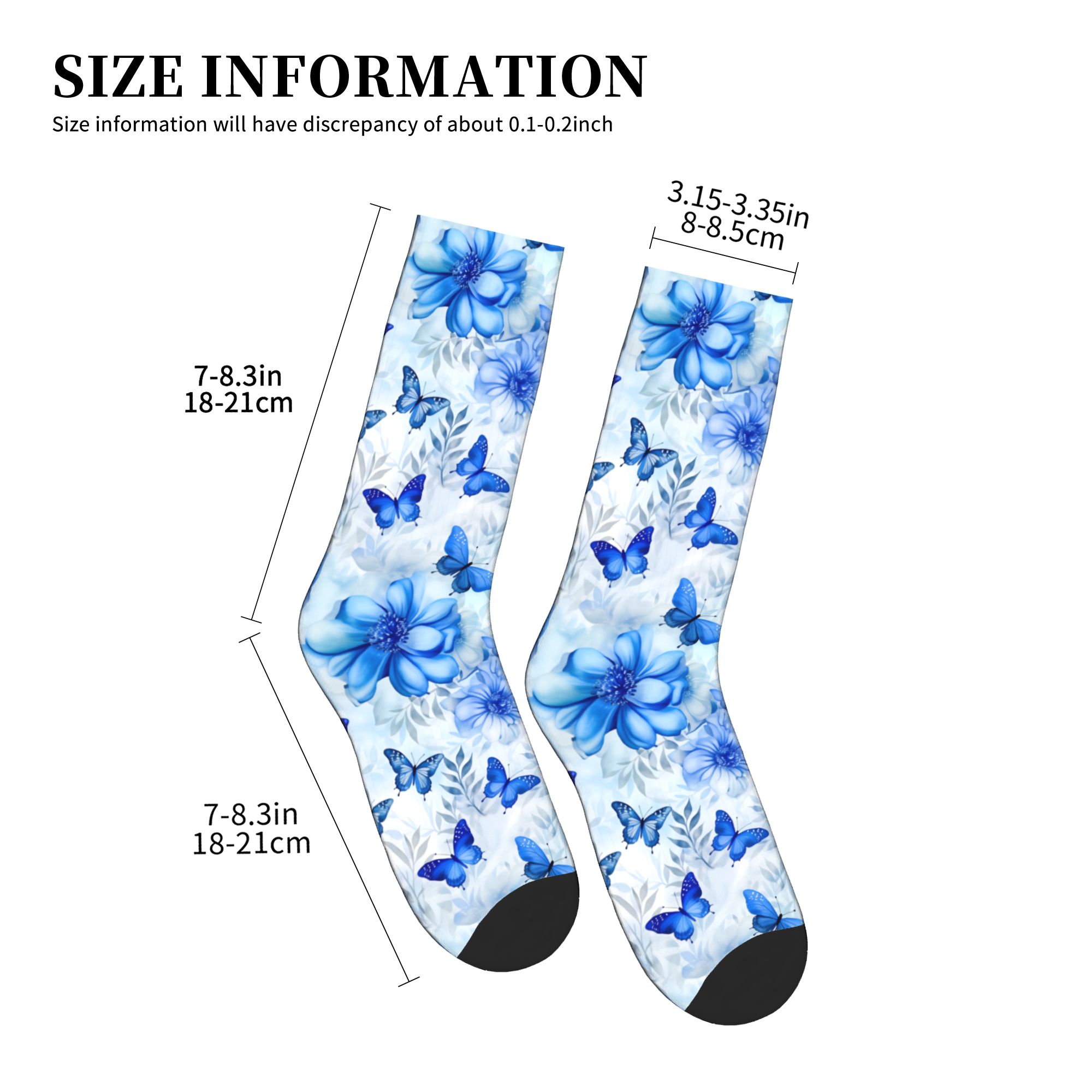 Blue Butterfly Ballet  Dress S - Dress Sock Men บทวิจารณ์และราคา
