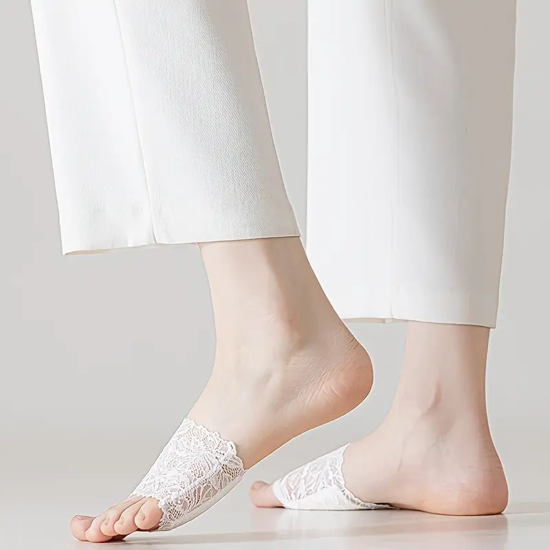 1-10Pairs Women Lace Loafer So - Invisibility Sock Loafer บทวิจารณ์และราคา